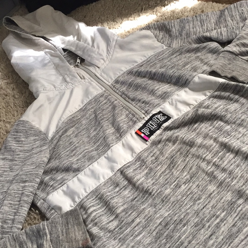 Pink victorious secret sweater/windbreaker